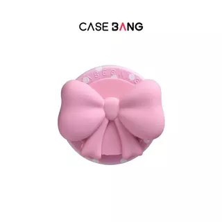 CASEBANG 3D Magnetic Pop Grip-Ballet Bow Series, ขาตั้งแบบบางและหลายมุม, เข้ากันได้กับ iPhone 12–17