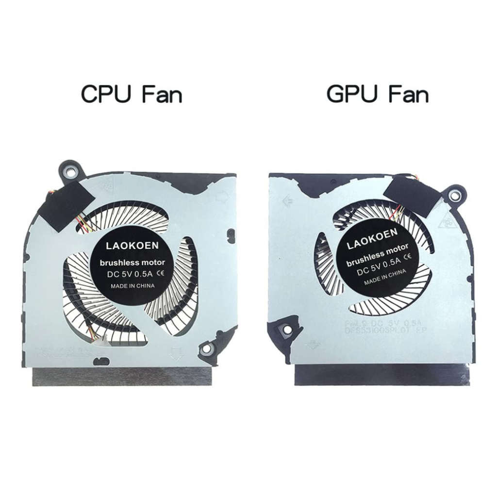 แล็ปท็อป CPU GPU พัดลมระบายความร้อนสําหรับ ACER Nitro 5 AN515-54 AN517-51 Nitro 7 AN715-51 A715-74G 