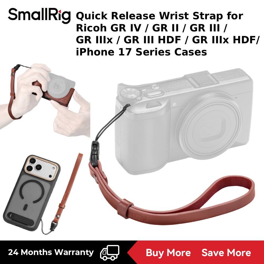 SmallRig สําหรับ Ricoh GR IV / GR II / GR III / GR IIIx / GR III HDF / GR IIIx HDF สายรัดข้อมือแบบปล