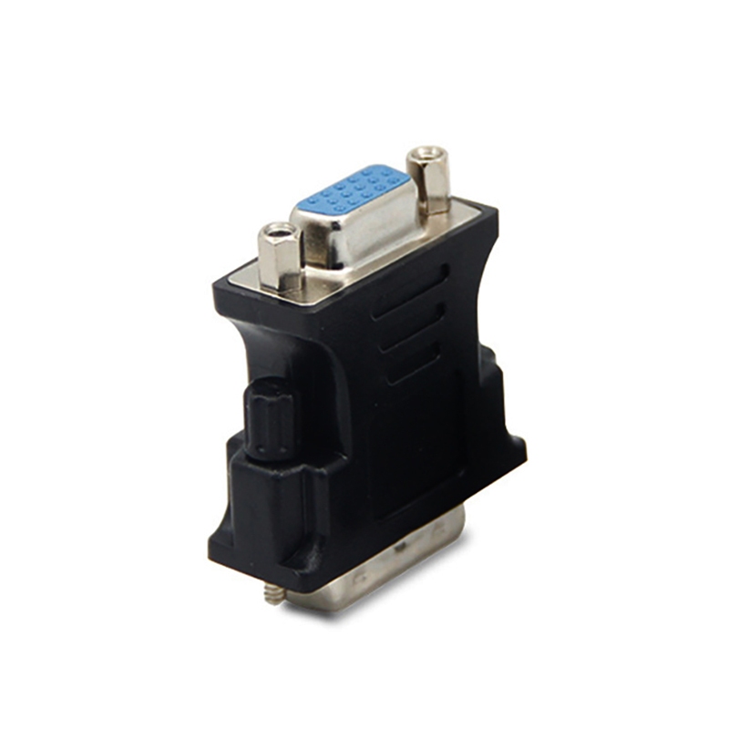 DVI 24+5 Pins (DVI-I) ตัวแปลงชายเป็น VGA Female สําหรับกราฟิกการ์ด DVI