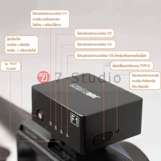 【In Stock】 Metal Flash MEDALight F1 แฟลชหัวกล้อง Medalight แฟลชกล้อง Ricoh GR III Fuji Sony และอื่นๆ Camera Head Flash
