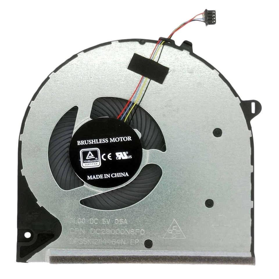 พัดลมระบายความร้อน CPU HP 15-DU 15S-DU 15S-DY 15-DW 15S-GR 15-GR TPN-C139