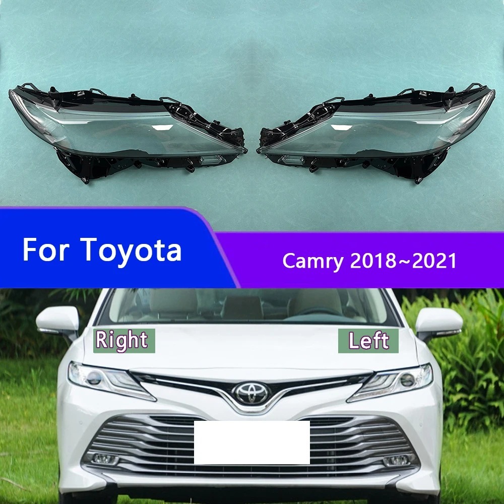 สําหรับ Toyota Camry 2018 ~ 2021 ฝาครอบไฟหน้า