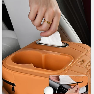 Toyota รถที่วางแขนกล่องความสูง pad มัลติฟังก์ชั่นกล่องกระดาษทิชชูสูงและต่ําสไตล์ VIos Yaris Corolla Cross Veloz CHR Avanza Fortuner Rush Innova raize Rav4 GR Sport