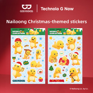 GOOJODOQ Nailoong Christmas-themed DIY Sticker for Gift
