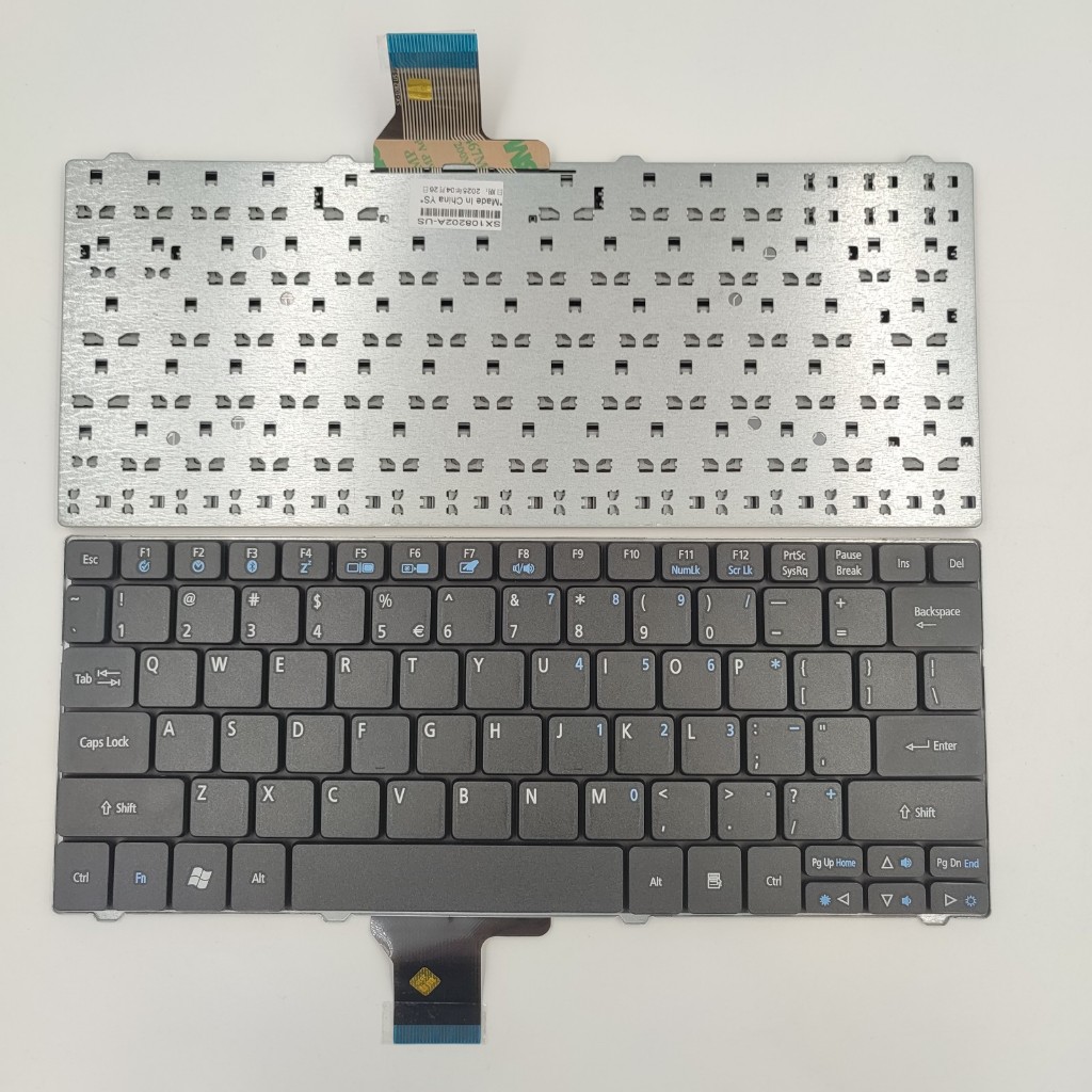 แป้นพิมพ์แล็ปท็อป US สําหรับ Acer Aspire one 721 722 751 751H AO721 AO722 AO751 AO751H ZA3 ไม่มีจุดไ
