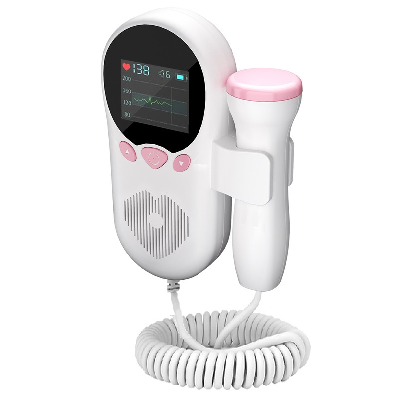 Doppler ทารกในครรภ์ Ultrasound Baby Heart Rate Detector หญิงตั้งครรภ์ Ultrasonic Baby Heartbeat Moni