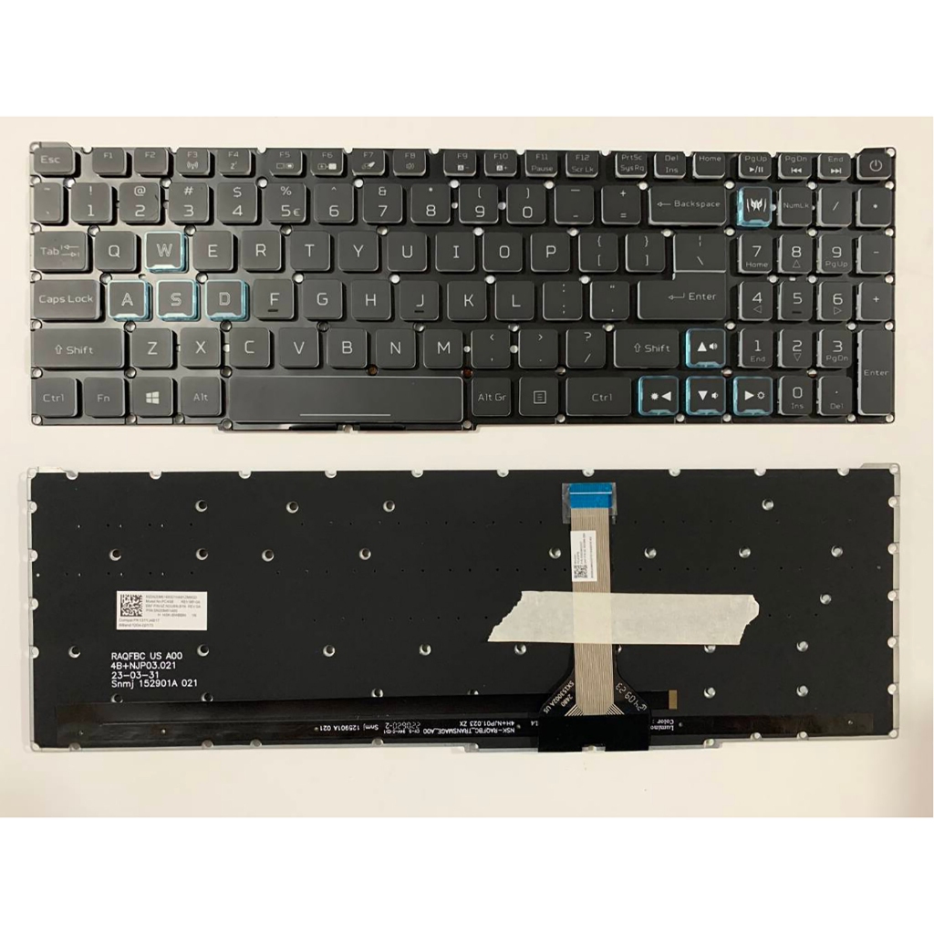 รูปแบบ US สําหรับ Acer Predator Helios Neo 16 N22Q22 PHN16-71 PHN16-72 แป้นพิมพ์แล็ปท็อป