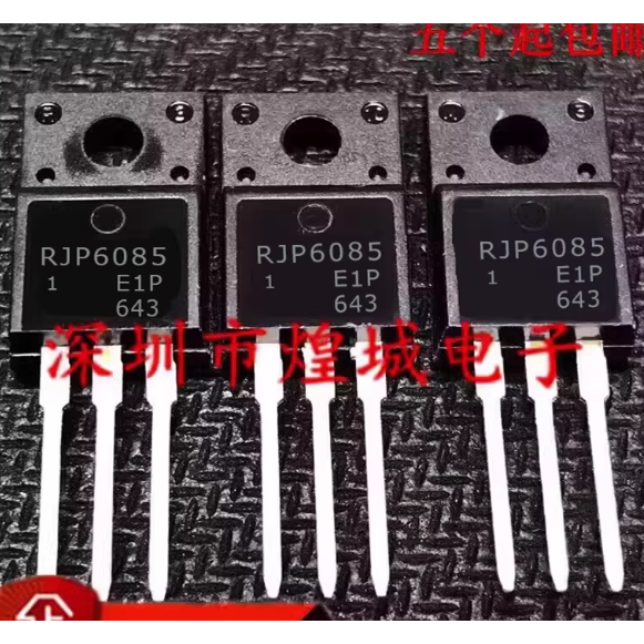 1-5PCS TO-220F RJP6085 RJP3054 RJP60F3 RJP60F3DPP RJP63F2 RJP6026 MOS ทรานซิสเตอร์