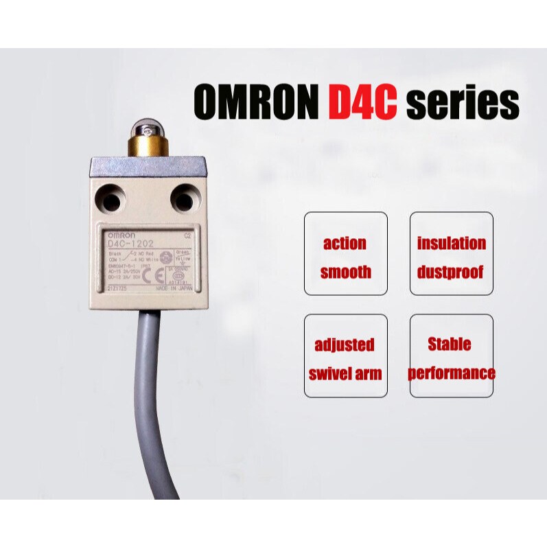 Omron Stroke Switch D4C-1201 D4C-1202 D4C-1220 D4C-1231 D4C-1232 Limit