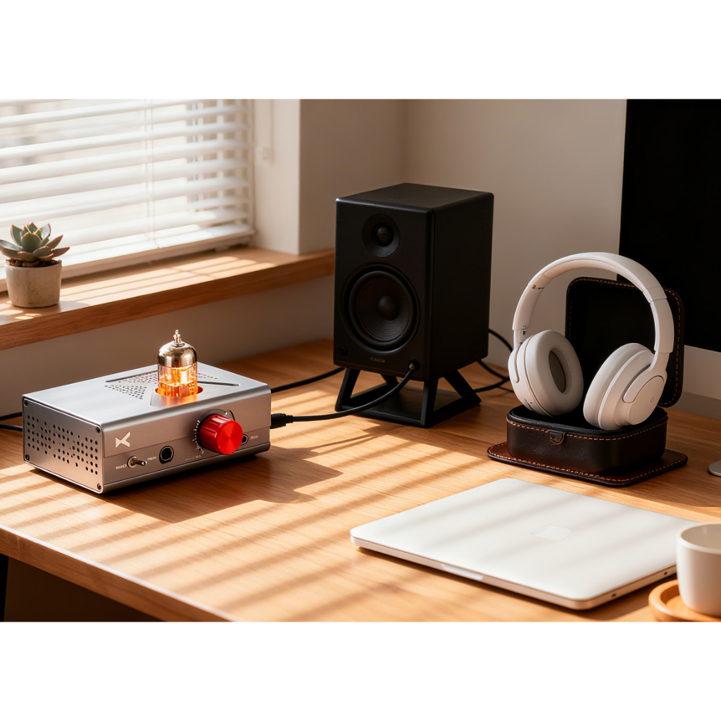 XDUOO MT-601s เครื่องขยายเสียงหลอด 12AU7/ECC82 MT601 หลอดประสิทธิภาพสูง + เครื่องขยายเสียงหูฟัง Clas