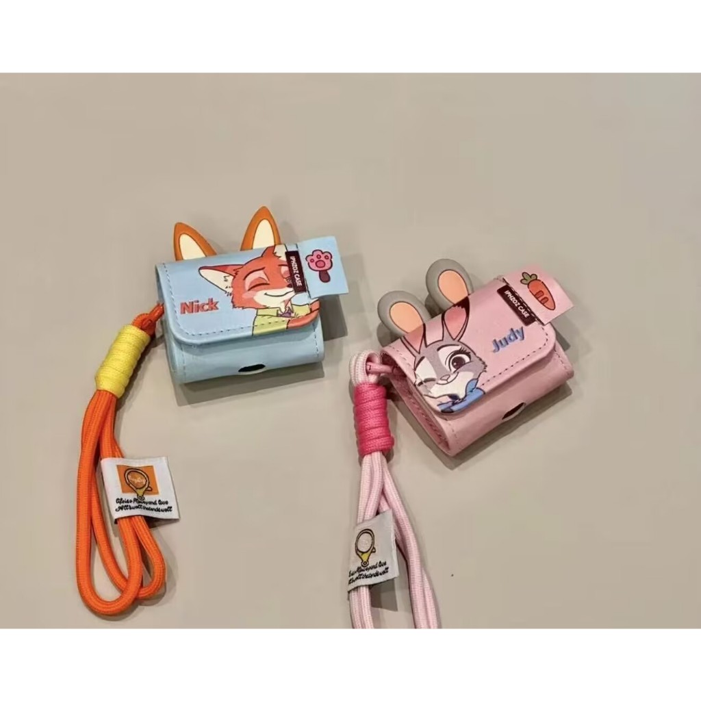 เคสหูฟังหนัง Fox เหมาะสําหรับ Airpods Pro, Airpods 4, Airpods Pro2 เคสป้องกันหูฟังกันกระแทก