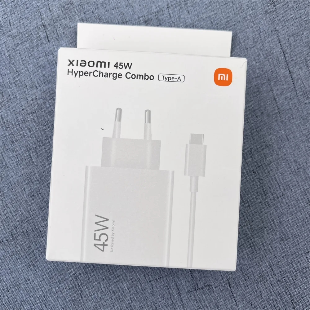 Original 45W Xiaomi EU Turbo Fast Charger MDY-17-EF Power Adapter 1M 6A Type-C สําหรับ Mi Pad 6 7 MI