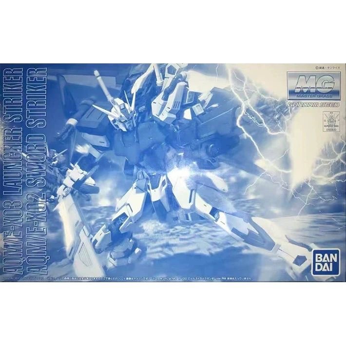 BANDAI PB MG 1/100 ชุดมือถือ GUNDAM AQM/E -X03 LAUNCHER STRIKER AQM/E-X02 ดาบ STRIKER EXPANSION PART