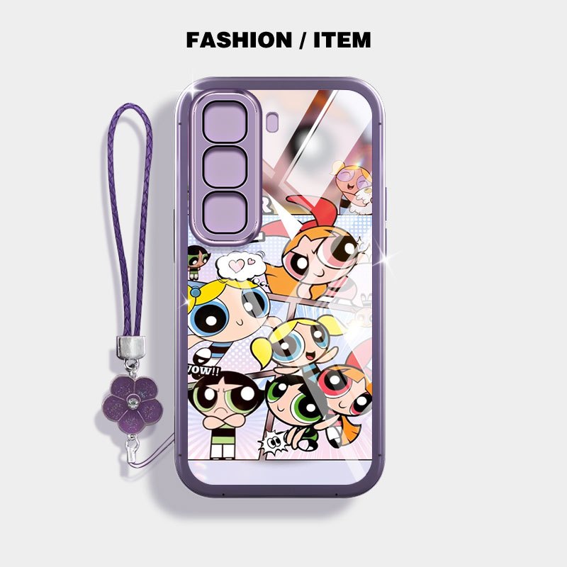 YBD เคสโทรศัพท์สําหรับ Tecno Spark 40C Spark 40 Pro+ KM6 KM7 รุ่นน่ารักของตํารวจสาวบิน