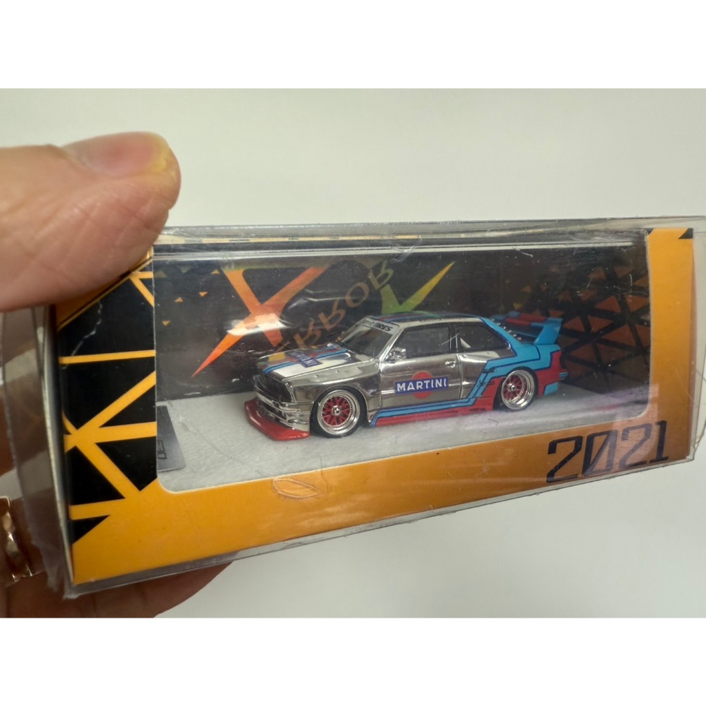 ข้อผิดพลาด 404 1/64 BMW E30 Martini Scale รถโมเดล