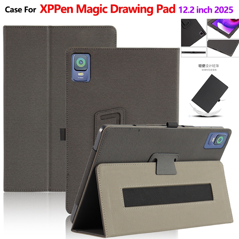 สําหรับ 2025 XPPen Magic Drawing Pad 12.2 นิ้วแฟชั่นผิว Texture ฝาครอบสําหรับ Android แท็บเล็ต