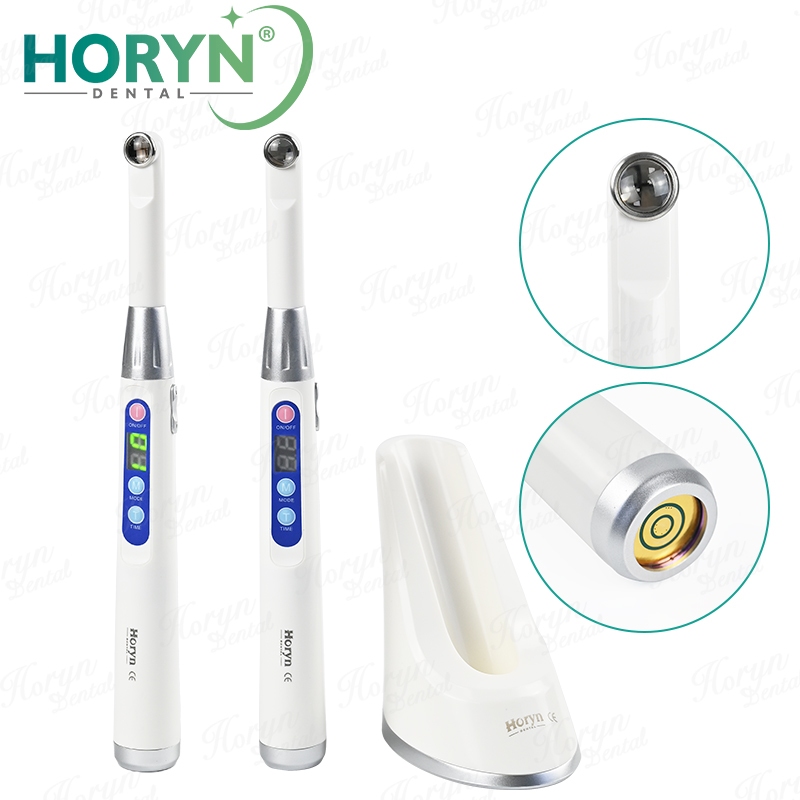 10W High Power Dental Curing Light โคมไฟ LED ไร้สายหัวโลหะ 1S Cure 4 โหมด 2000mw/cm2