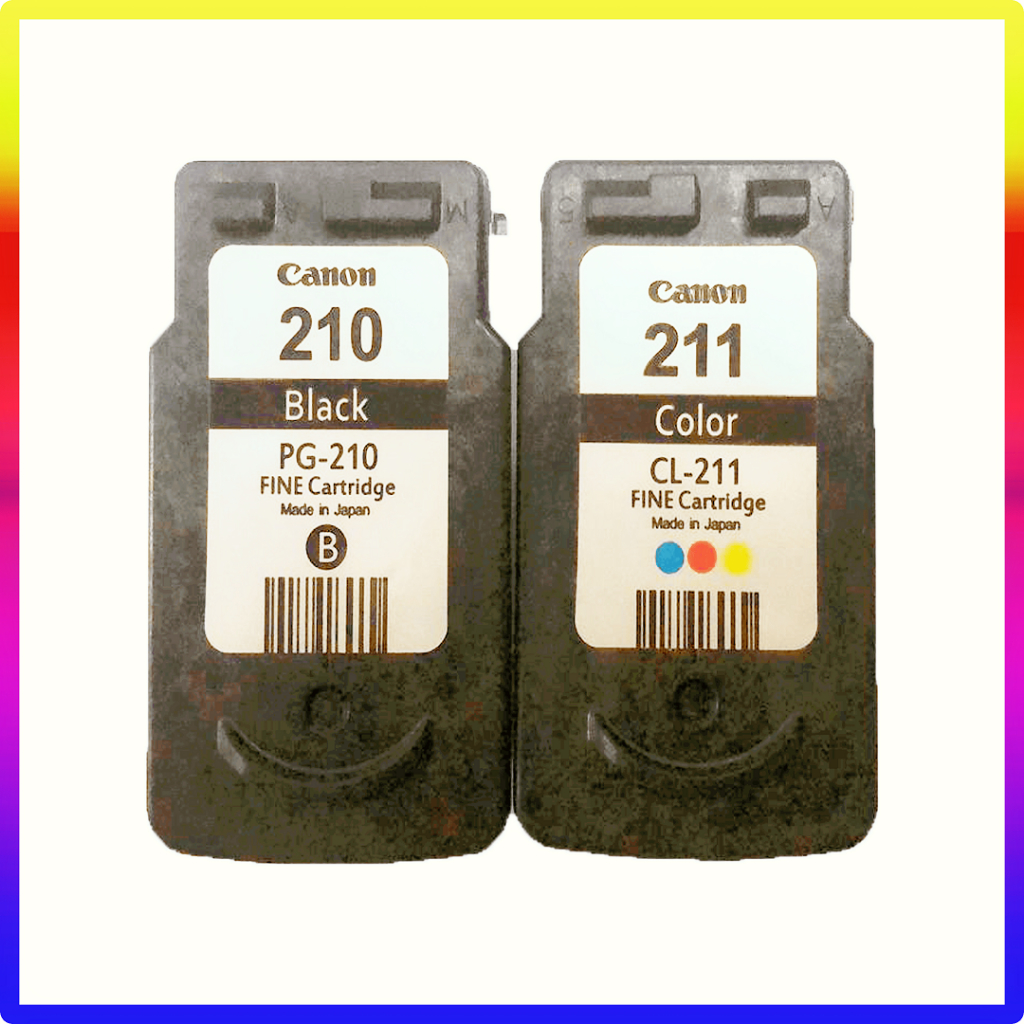 ตลับหมึกแท้ PG210 CL211 PG210XL CL211XL ตลับหมึกความจุขนาดใหญ่สําหรับ Canon 2700 Mp250 Mp270 Mp280