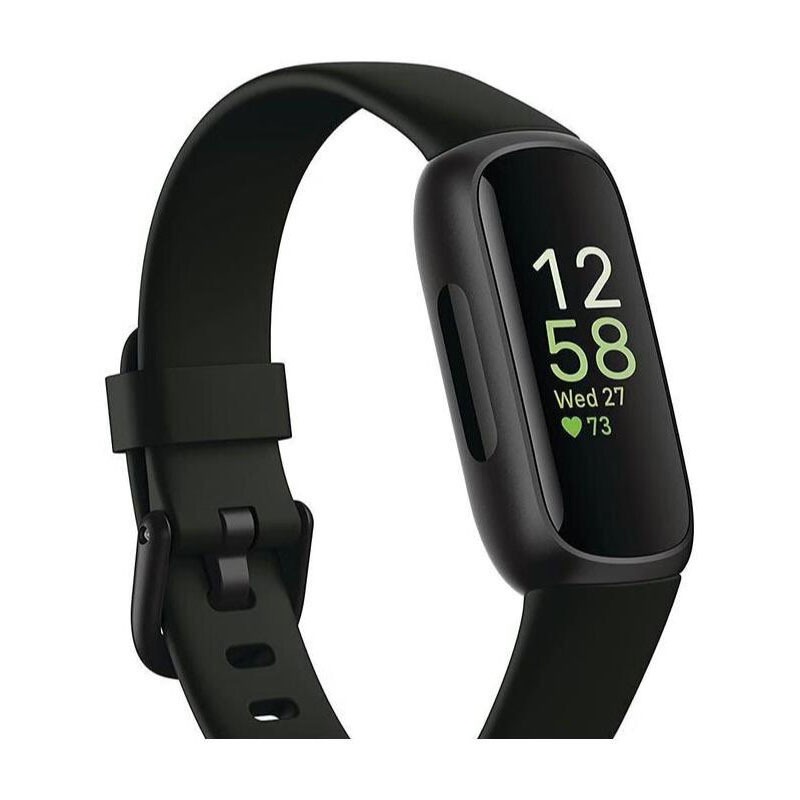Fitbit Inspire 3 Health &-Fitness-Tracker พร้อมการจัดการความเครียด, ความเข้มออกกําลังกาย, การติดตามก