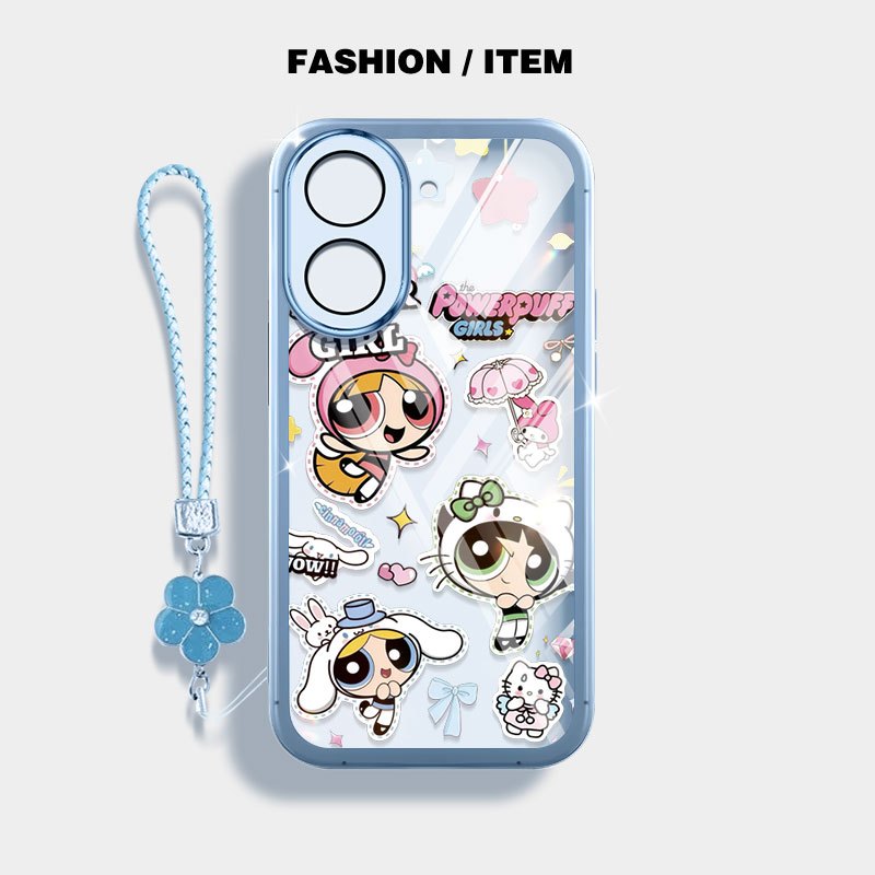YBD เคสโทรศัพท์สําหรับ Redmi A5 4G Turbo 4 Pro Xiaomi POCO F7 5G POCO C71 น่ารักรุ่น Flying Girl Police
