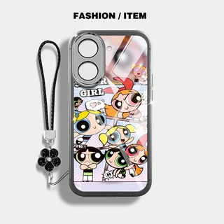 YBD เคสโทรศัพท์สําหรับ Redmi A5 4G Turbo 4 Pro Xiaomi POCO F7 5G POCO C71 น่ารักรุ่น Flying Girl Police
