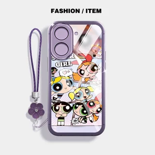 YBD เคสโทรศัพท์สําหรับ Redmi A5 4G Turbo 4 Pro Xiaomi POCO F7 5G POCO C71 น่ารักรุ่น Flying Girl Police
