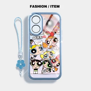 YBD เคสโทรศัพท์สําหรับ Redmi A5 4G Turbo 4 Pro Xiaomi POCO F7 5G POCO C71 น่ารักรุ่น Flying Girl Police