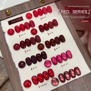 FRESCOBALDI 6ml สไตล์ใหม่ปีใหม่ Red Series เจลยาทาเล็บ Lasting Gloss เหมาะสําหรับร้านทําเล็บและบ้าน DIY