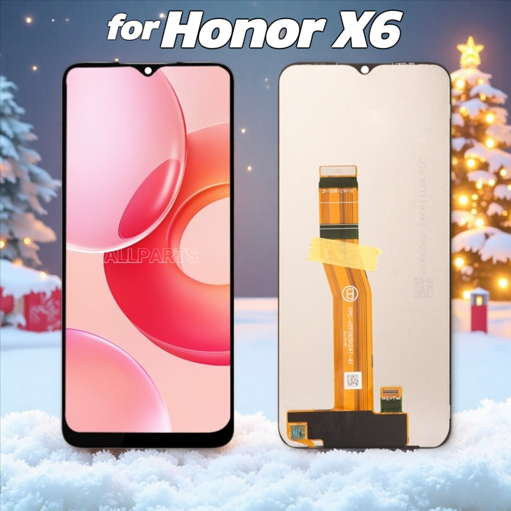 Allparts จอแสดงผลสําหรับ HUAWEI Honor X6 LCD Touch Screen Digitizer เปลี ่ ยน VNE-LX1, VNE-LX2, VNE-
