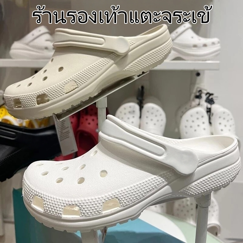 จัดส่งจากกรุงเทพจัดส่งภายใน 24 ชั่วโมง ผู้ชาย ระบายอากาศได้ รองเท้าผู้หญิงรองเท้าแตะชายหาดกันลื่นสําหรับเดินทาง