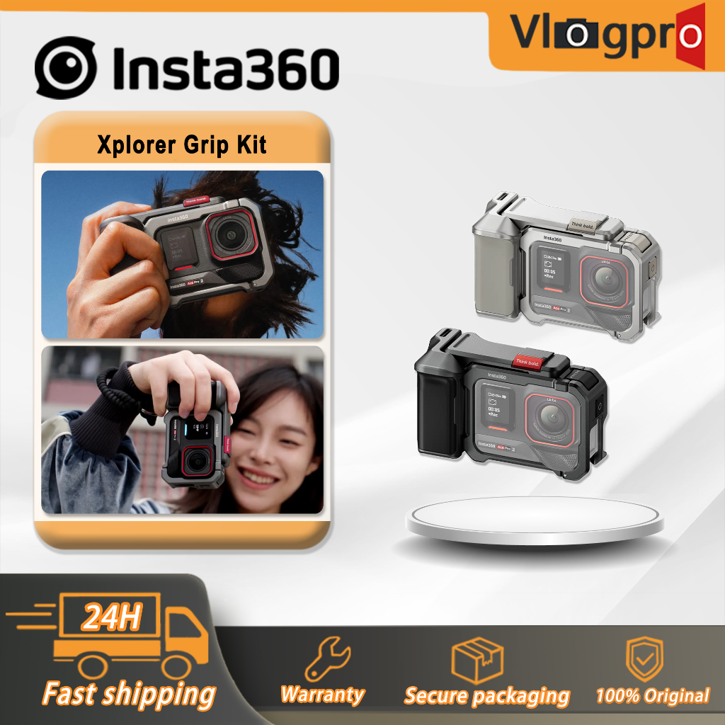 Insta360 Xplorer Grip Kit สําหรับ ACE Pro 2/Ace Pro-the Ultimate เครื่องมือสําหรับถ่ายภาพถนนและการเด
