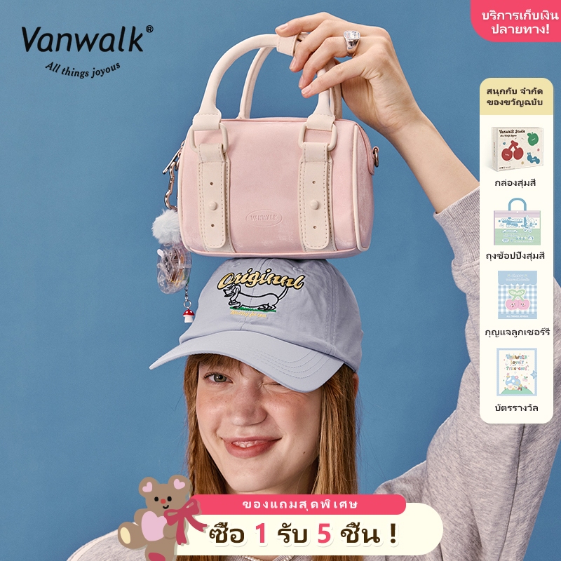 Vanwalk Sports Series V2830 Casual Boston Bag Small Handheld Crossbody Pillow Bag