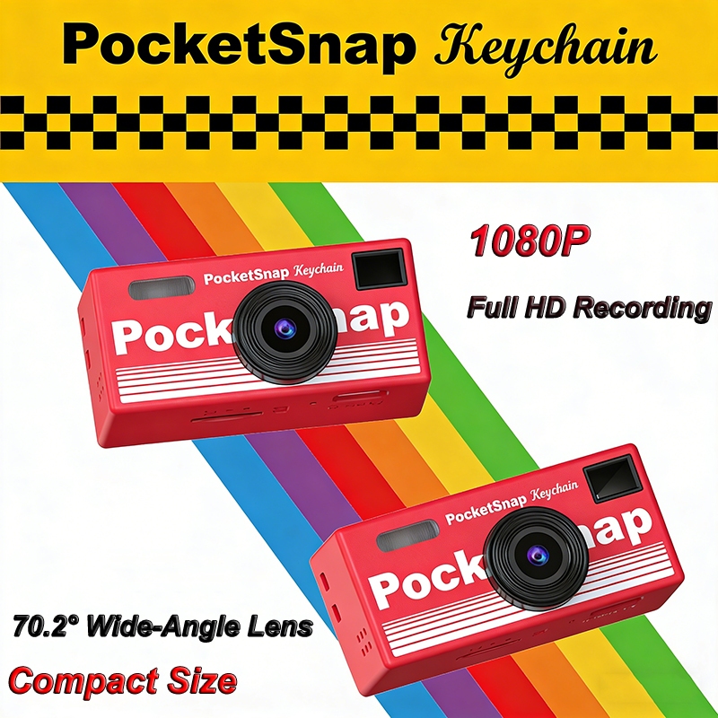 มินิพวงกุญแจกล้อง1080พี ความละเอียดสูง กล้องวิดีโอดิจิตอลย้อนยุคที่มี0.96''แสดงตัวกรองแฟลชรองรับ128ก สําหรับของขวัญวันเกิดคริสต์ม