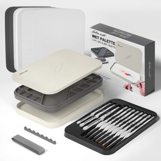 Golden Maple พาเล็ตต์เปียกและแห้ง: พาเล็ตต์ 2in1 สำหรับทั้งเ…