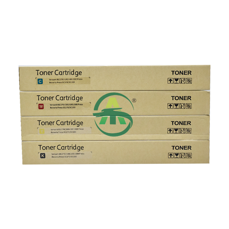 1PC V80 V180 V280 สี CMYK600g ตลับหมึกสําหรับ Xerox Versant 80 180 280 ผงหมึก