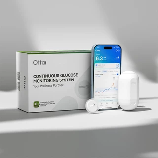 Ottai Low-Sensitivity CGM Hypoallergenic Version CGM One Set สําหรับ 14 วัน
