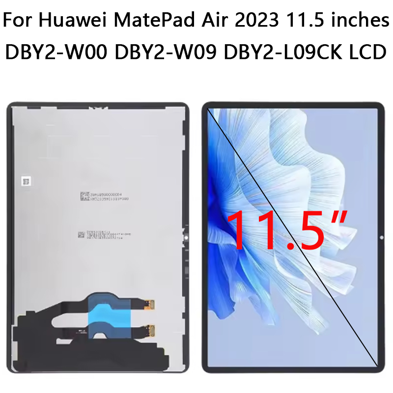11.5 นิ้วสําหรับ Huawei MatePad Air 2023 DBY2-W00 DBY2-W09 DBY2-L09CK จอแสดงผล LCD Touch Screen Digitizer Assembly - รูปที่ 2