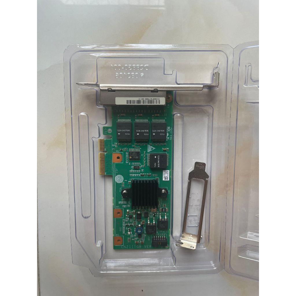 [สต๊อกพร้อม] Intel I350T4V2 การ์ดเครือข่ายสไตล์เดียวกัน Huawei รุ่น SP212 Intel I350AM4 ชิปสี่พอร์ต 