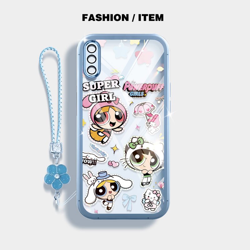 YBD เคสโทรศัพท์สําหรับ Samsung Galaxy A50 A50S A30S A307 A03S A02S M02S A025 A307 น่ารักรุ่น Flying 