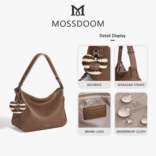 MOSSDOOM Alvida Bag กระเป๋าสะพายไหล่ที่เรียบง่าย หรูหรา และประณีต