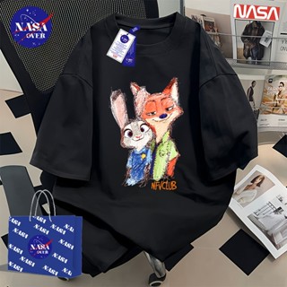【จัดส่งตลอด 24 ชั่วโมง】🔥NASA ฤดูร้อน ลายสัตว์ผจญภัย🐰🦊แนวการ์…