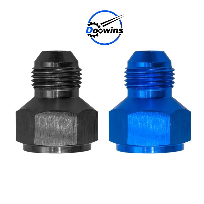 (B01)ข้อลดเกลียว AN ทรงกรวย Flare อะแดปเตอร์ข้อต่อขยายลด AN6 AN8 AN10 AN12 ตัวเมีย AN8 10-Male AN6 8 10 12