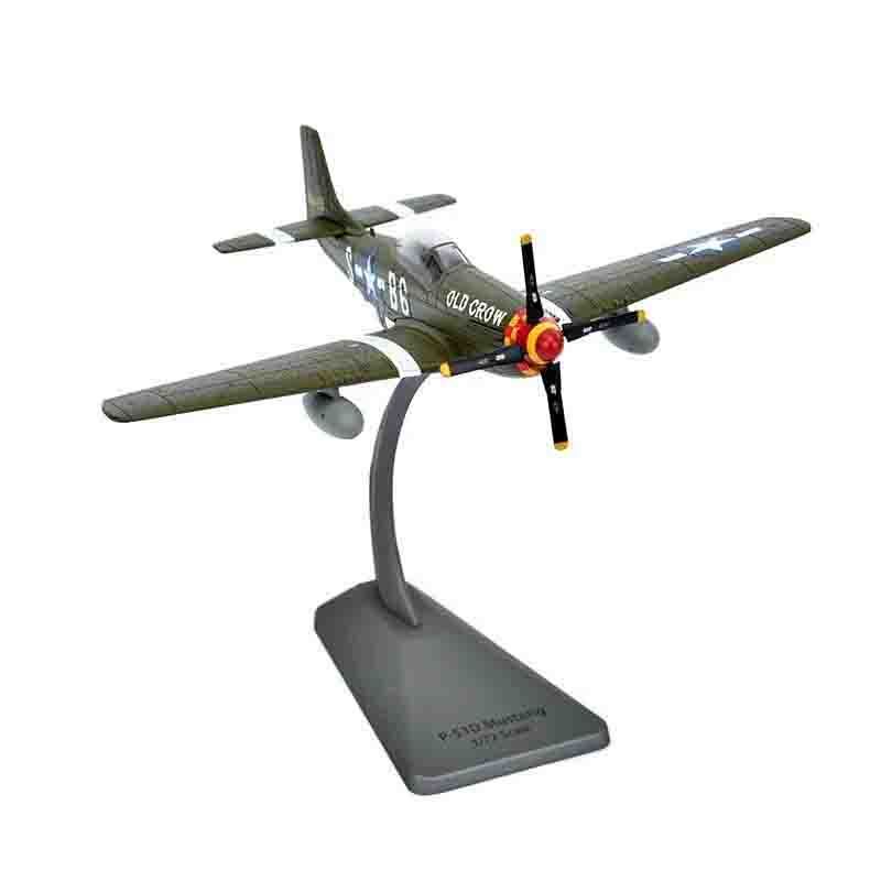 Diecast 1/72 Scale Mustang P-51D P-51 Fighter P51 สําเร็จรูปเครื่องบินรุ่นของเล่นคอลเลกชันจอแสดงผล