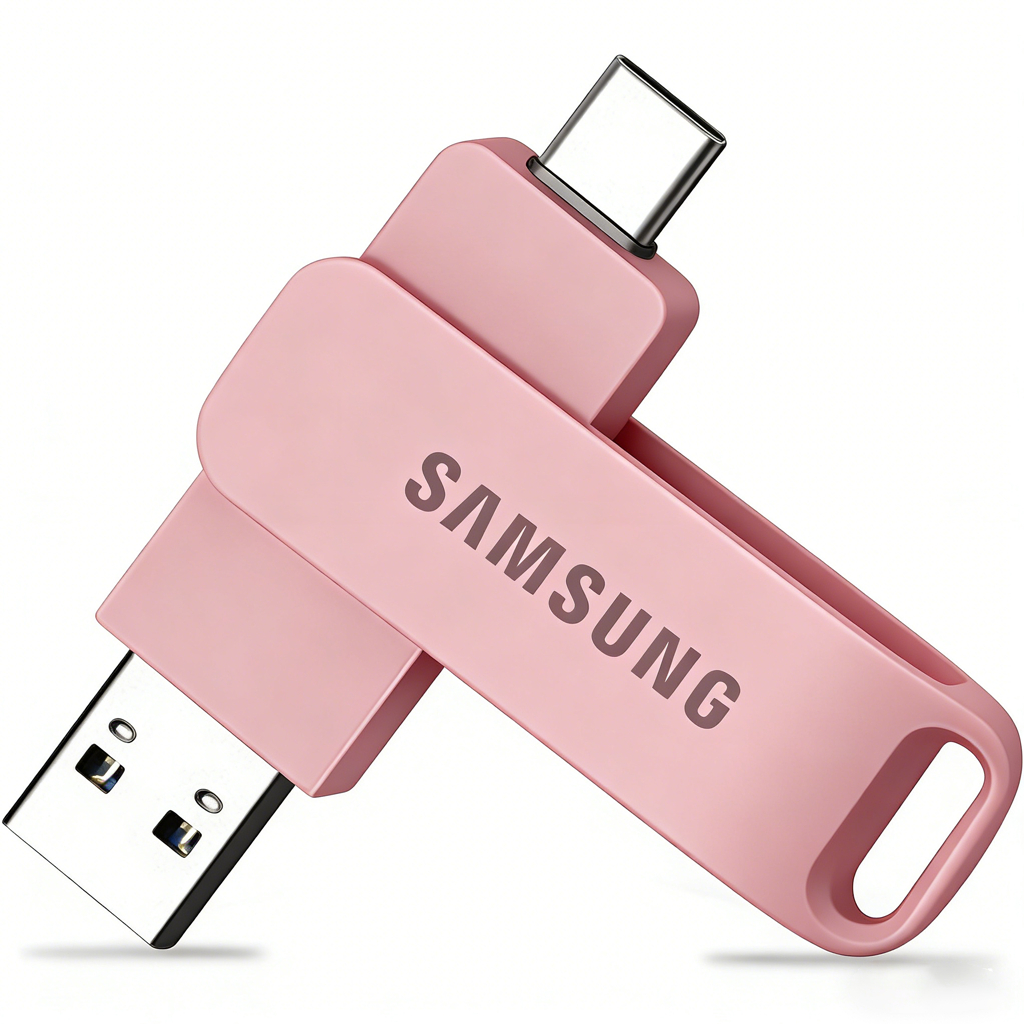 Samsung U Disk 2TB USB3.2 Type-c 4 in 1กันน้ํา ความเร็วสูง แฟลชไดรฟ์ แฟลชไดรฟ์โลหะ flashdrive Pendri