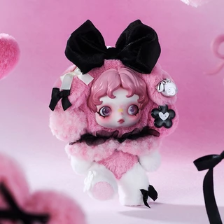 POP MART SKULLPANDA × KUROMI /MY MELODY Plush Action Toys Figure Birthday Gift Kid Toy