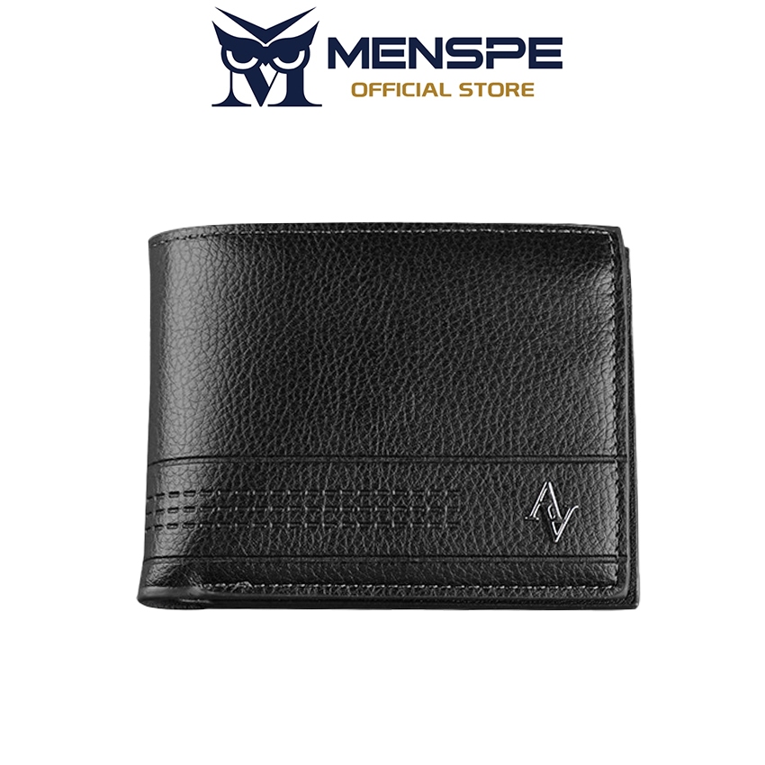 MENSPE กระเป๋าสตางค์สั้นเรียบง่ายสำหรับผู้ชาย สไตล์เรโทร ความจุขนาดใหญ่ ทำจากหนัง PU นุ่ม สามารถใส่บัตรได้หลายใบ เหมาะสำหรับใช้ในธุรกิจ
