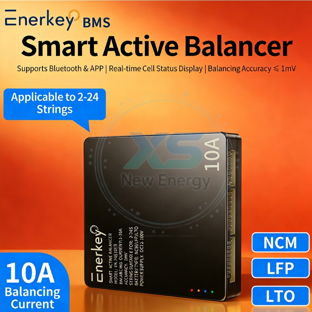 【Enerkey】2S-24S 10A-20A Active Balancer  Lithium Battery Smart Active Balancer, 2-24 series, โมดูลปร