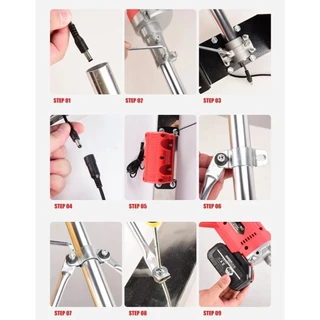 48V คอนกรีตไฟฟ้า Leveler เครื่องปาดปูน เครื่องปาดหน้าคอนกรีต เครื่องสั่นปาดหน้าคอนกรีต สะดวก ใช้งานด้วยแบตเตอรี่
