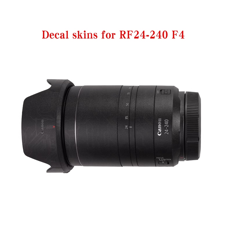 สติกเกอร์เลนส์สําหรับ Canon RF 24-240mm F4-6.3 IS USM ฟิล์มป้องกัน Anti-Scratch Protecter Coat ผิว R